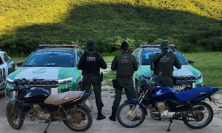 Assalto com reféns é registrado na zona rural de Icó; suspeitos trocam tiros com a polícia e fogem pela mata