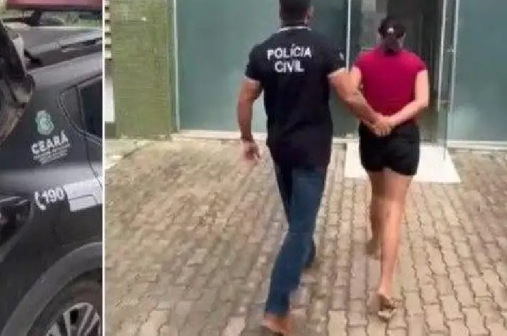 Mulher é presa no Ceará suspeita de gravar vídeo íntimo com adolescente de 13 anos para provocar ciúmes