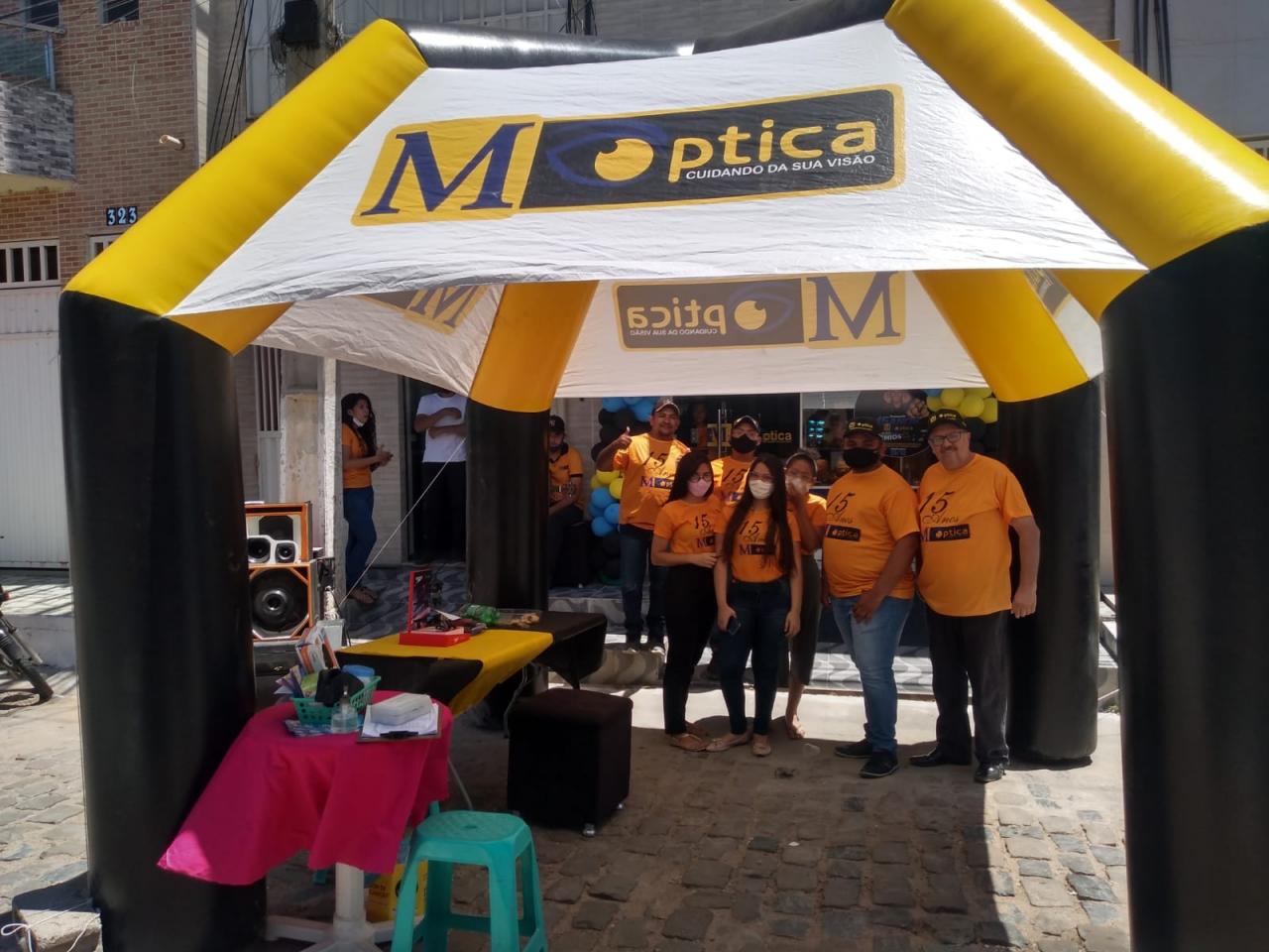 M.Ótica comemora 15 anos em Icó, cuidando de sua visão