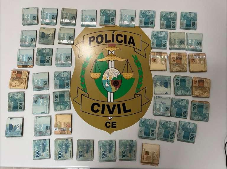 Trabalho minucioso da Polícia Civil resulta na recuperação de R$ 45 mil roubados na cidade de Icó
