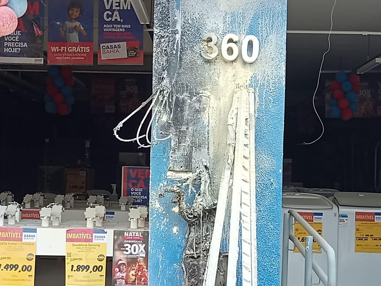 Princípio de incêndio assusta funcionários de loja em Icó, veja vídeo