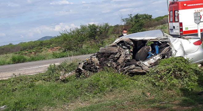 Acusado de estupro de vulnerável em Icó, morre em acidade após o crime