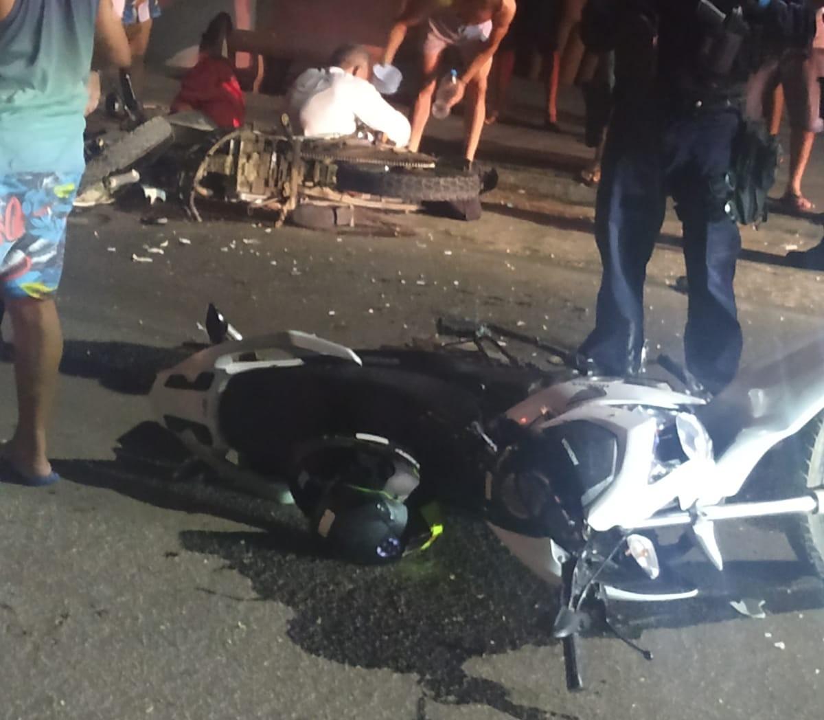 Colisão entre motos deixa uma pessoa gravemente ferida e um morto em Icó
