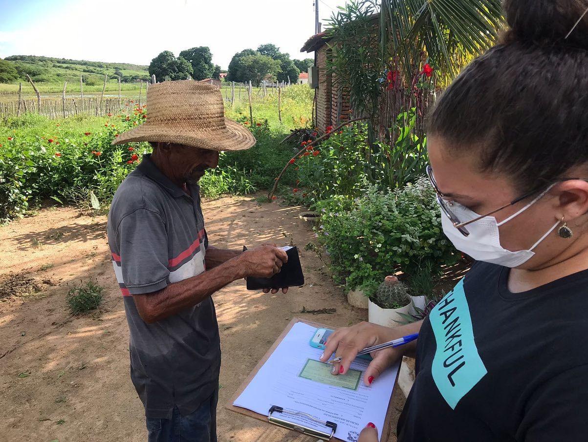 Assistência Social de Cedro, realizaram visitas em comunidade afetada pelo rompimento de barragem