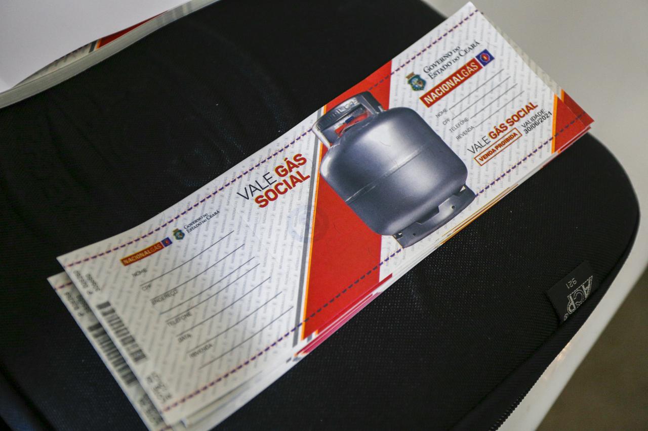 Primeira entrega do Vale Gás Social ocorrerá ainda em março a mais de 209 mil cearenses