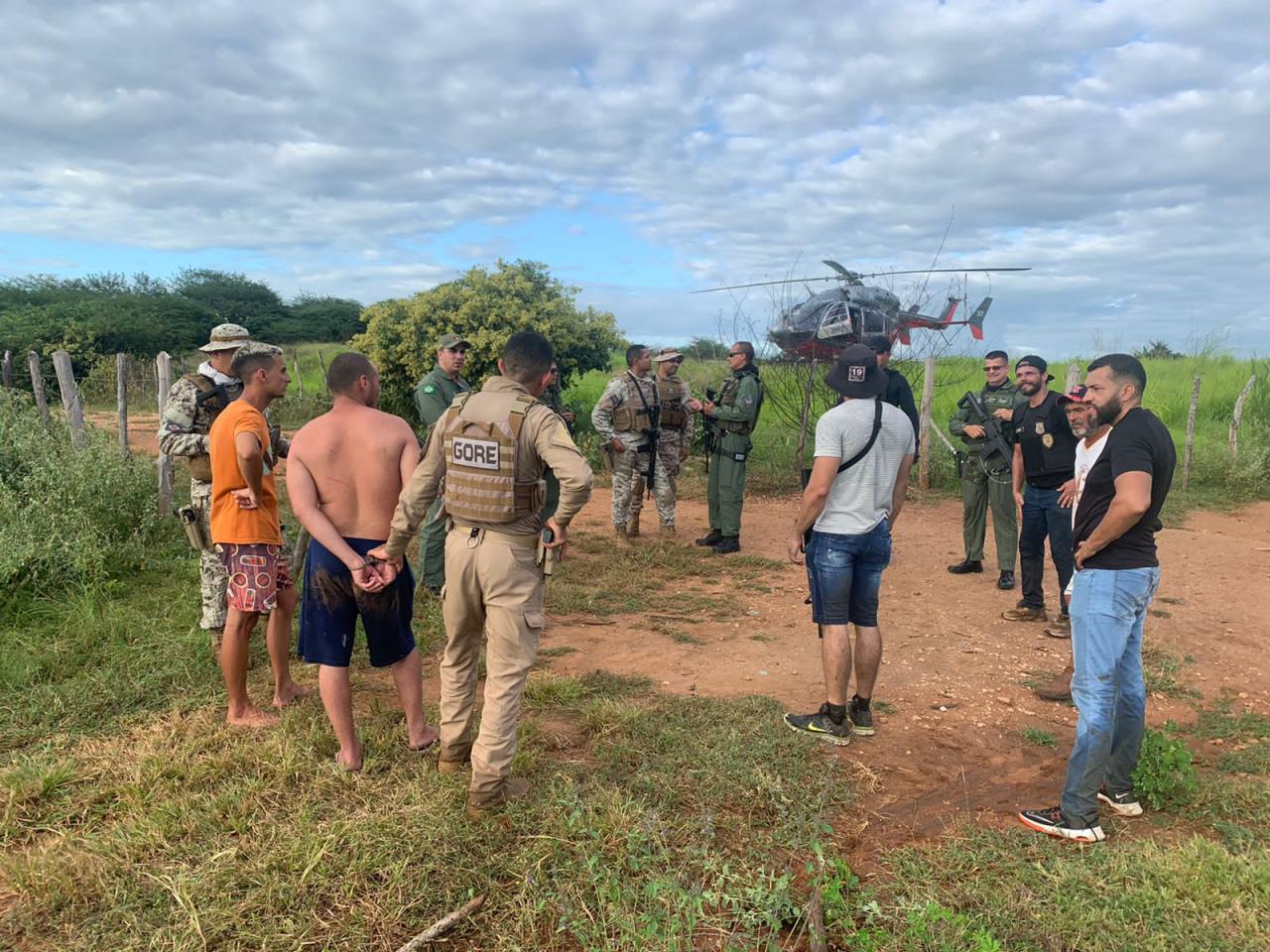 Detento que fugiu da cadeia em Icó é recapturado na fronteira entre Ceará e Paraíba