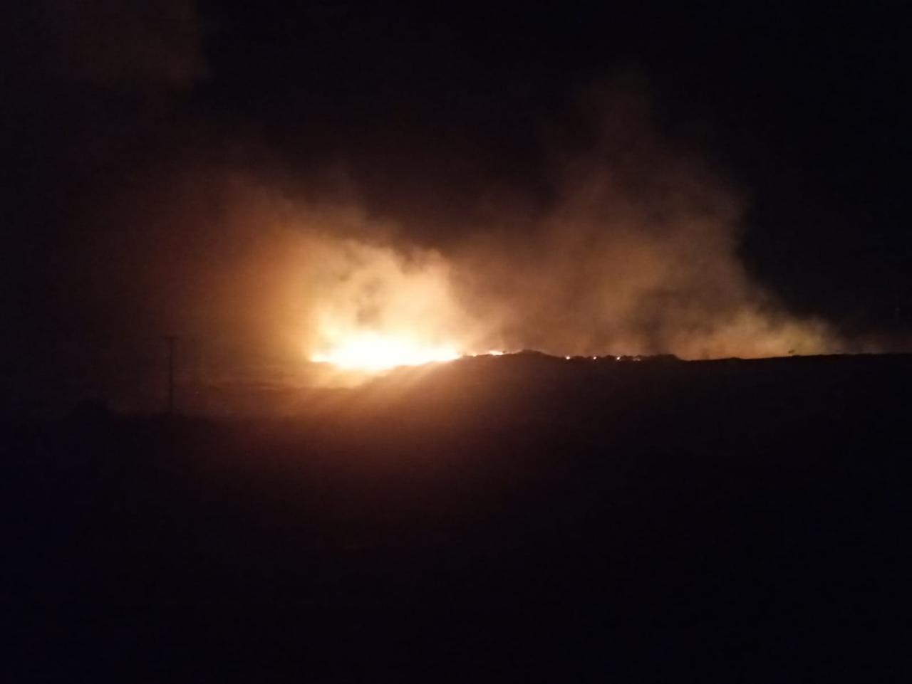 Focos de incêndio volta a atingir vegetação em Icó