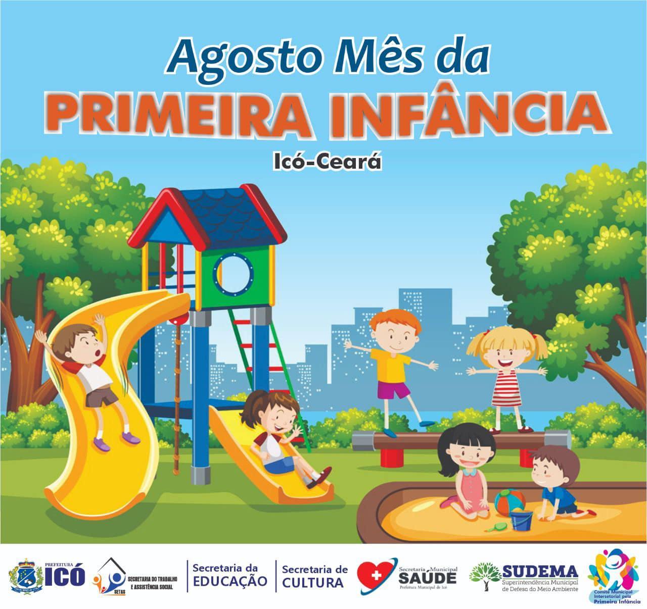 Icó conta com programação especial no mês da Primeira Infância; confira