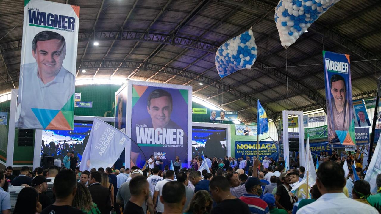 União Brasil oficializa candidatura de Capitão Wagner para o Governo do Ceará