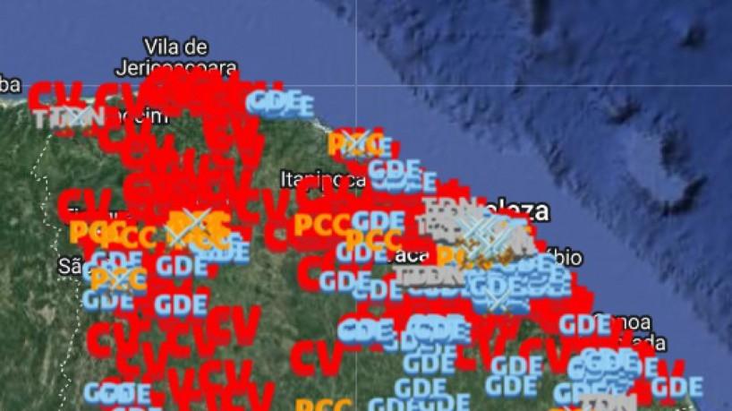 Jovens criam projeto que mapeia atuação de facções em territórios do Ceará