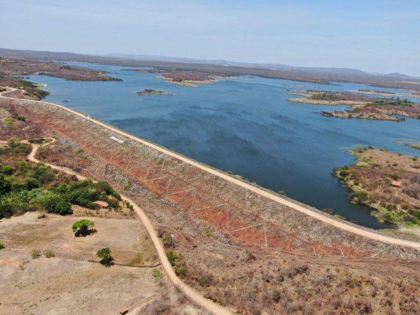 Açude Trussu atinge nível recorde dos últimos nove anos