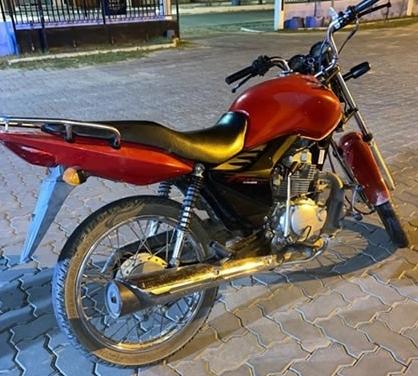 Armados, bandidos fazem assalto em correspondente bancário em Icó, moto usada na fuga é recuperada