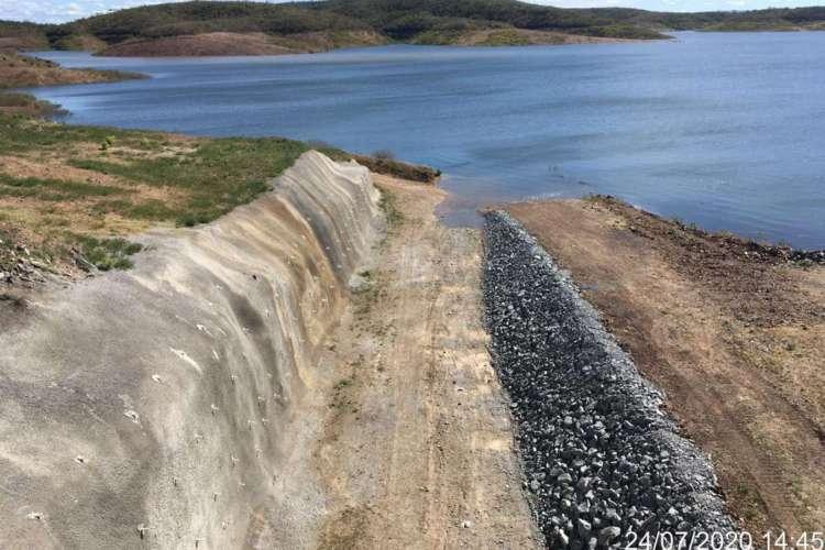 Reservatório de Jati é reabastecido para estação seca