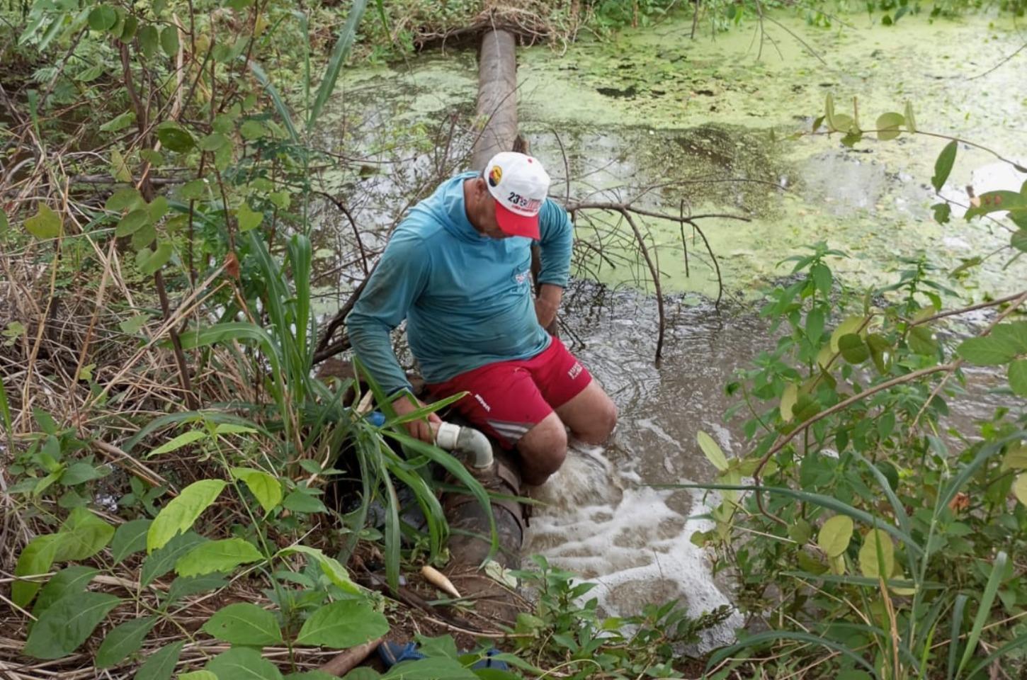 Problemas em adutora de Icó interrompem abastecimento, equipe técnica age rapidamente