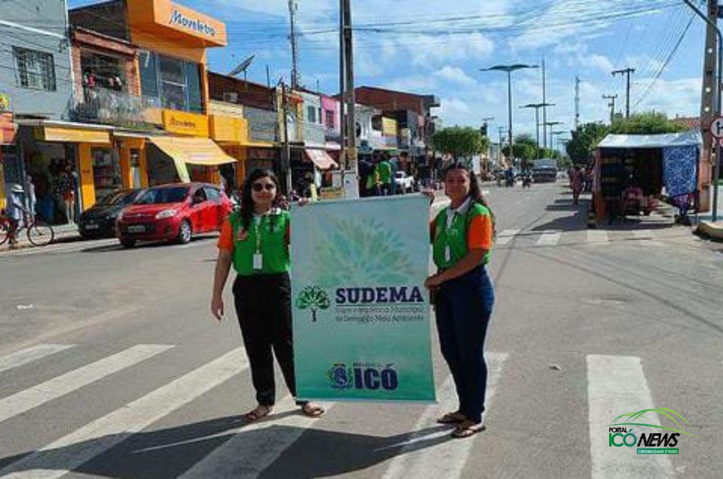 Blitz contra a dengue em Icó: SUDEMA e AJA unem esforços para conscientização