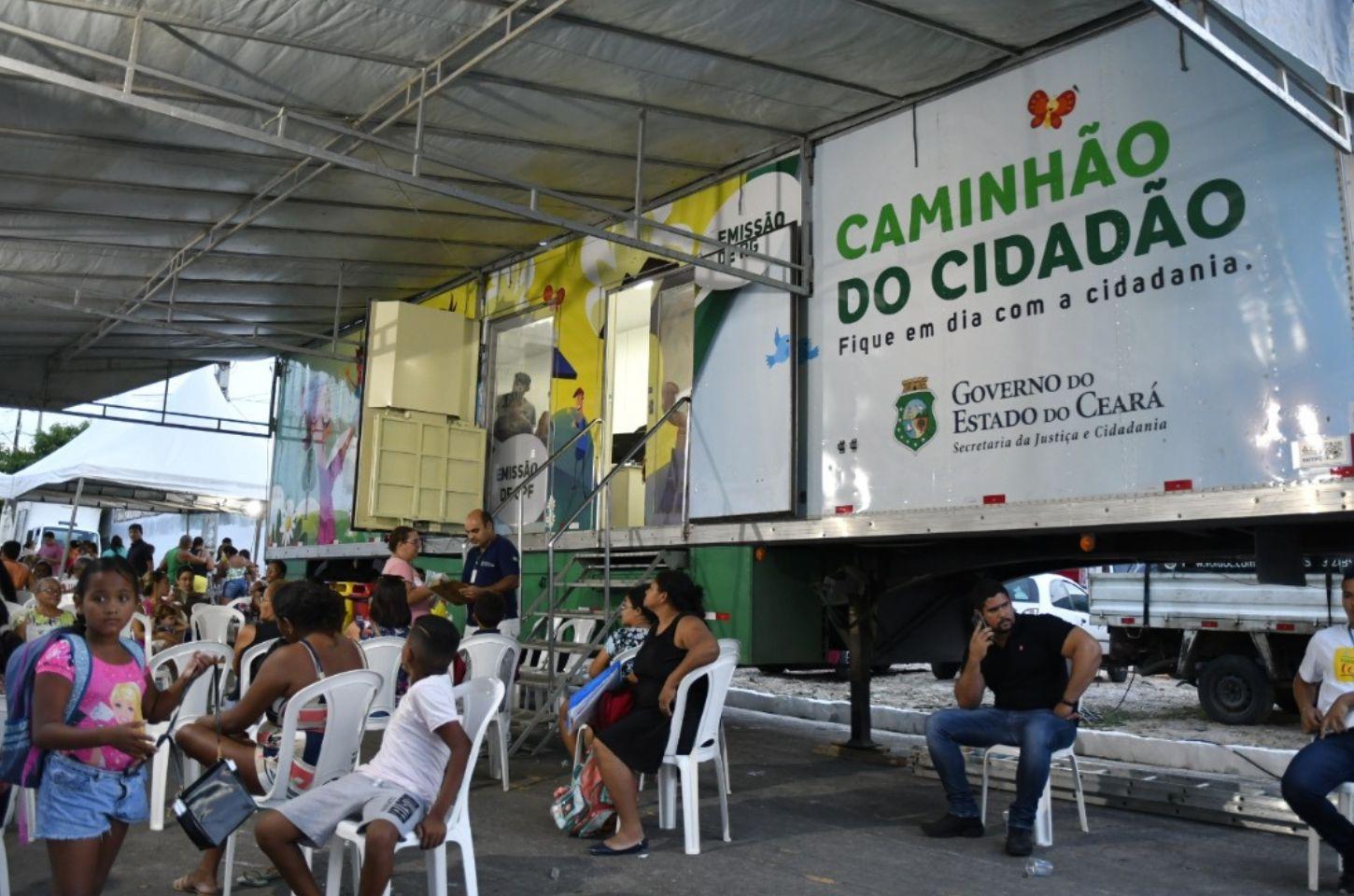 Caminhão do Cidadão chega a Icó para emissão gratuita de documentos básicos