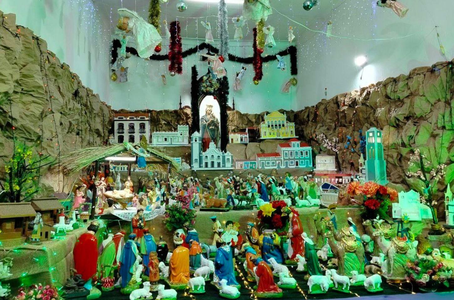 Lapinha da Capela de Nossa Senhora do Perpétuo Socorro em Icó encanta visitantes