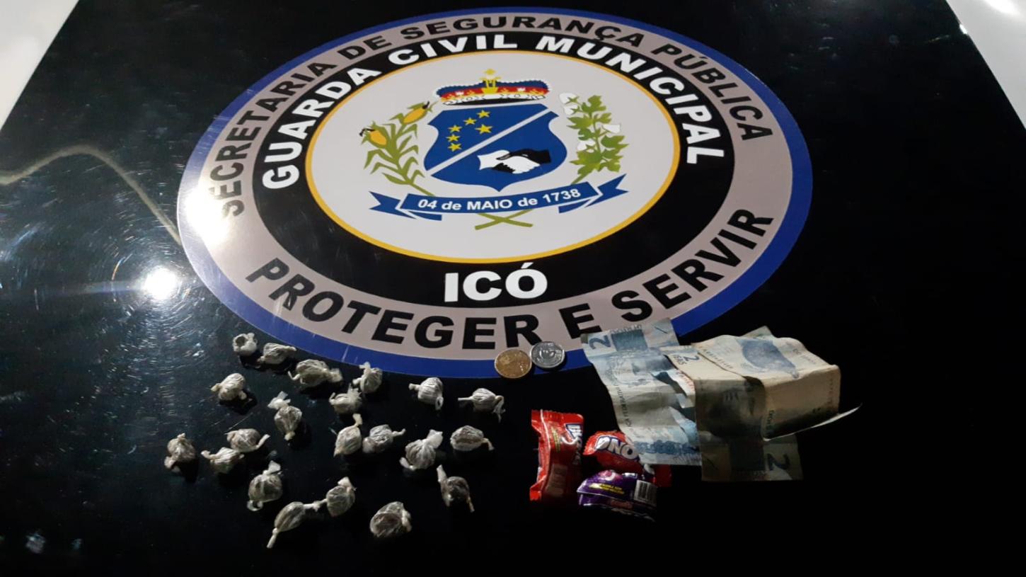 Menores são apreendidos vendendo drogas durante festa junina em escola de Icó