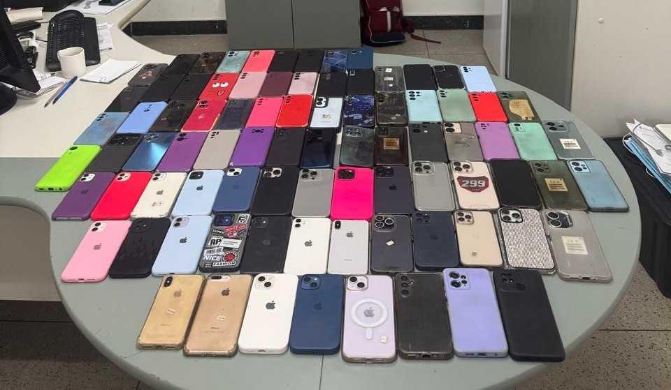 Trio é preso e 85 celulares furtados e roubados são recuperados em Icó durante ação conjunta da Polícia Civil e PRF