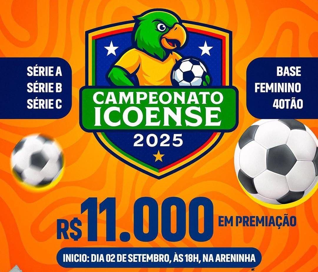 Icó abre oficialmente hoje 02, o Campeonato Icoense 2025