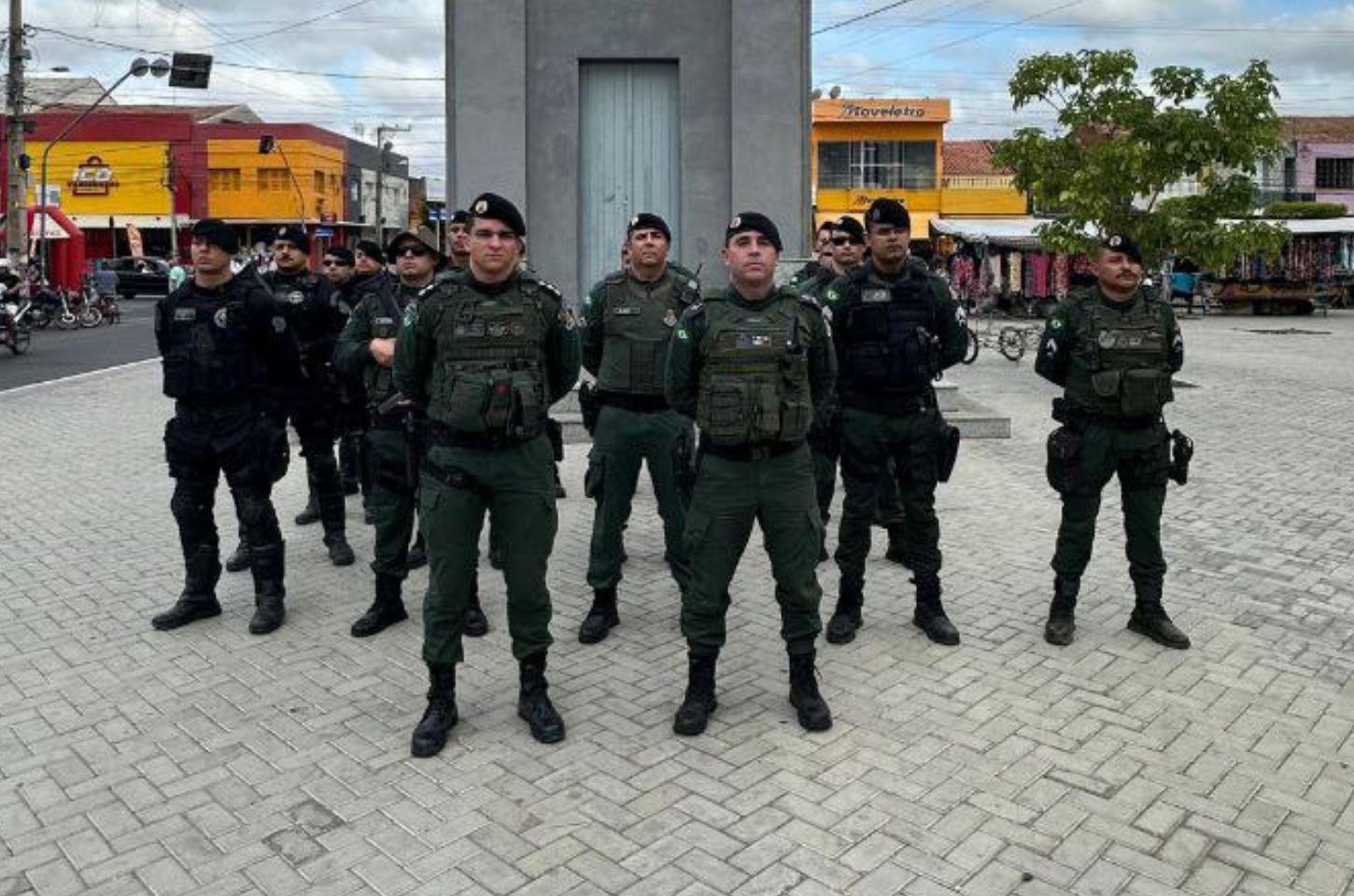 Operação “Centro Seguro” reforça policiamento na área central e comercial de Icó