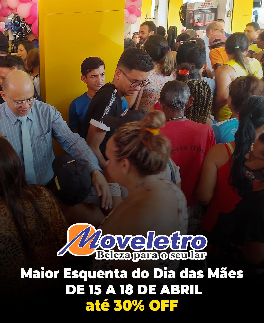 Moveletro lança o maior esquenta de Dia das Mães com descontos de até 30%