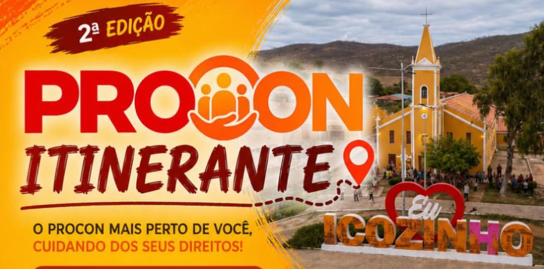 Distrito de Icozinho recebe 2ª Edição do PROCON Itinerante com serviços gratuitos de saúde, beleza e cidadania
